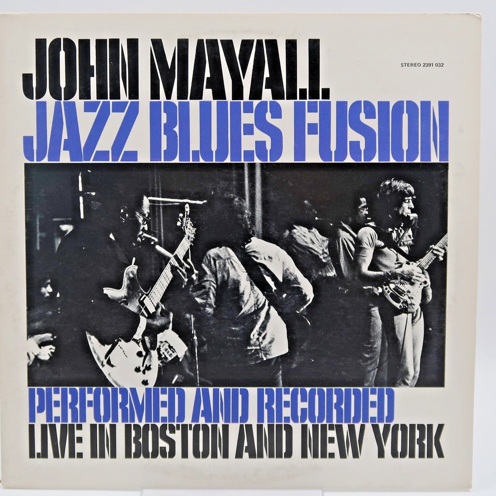 John Mayall Jazz Blues Fusion 1972 LP Vinyl Album Polydor PD-5027